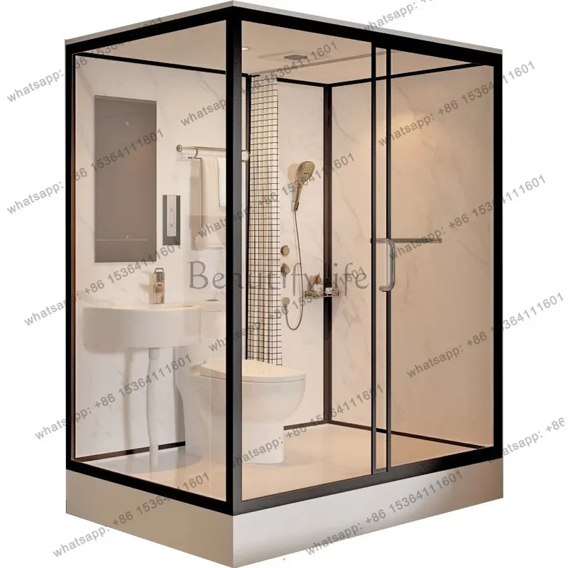 

Integrated shower Integrated household bathroom Homestay rental room Integrated toilet toilet room Bath bathroom