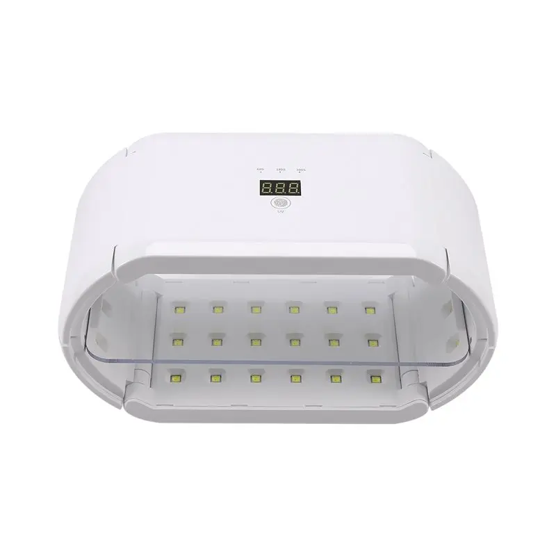 J1UL1N Uv Resin Curing Light For Resin-Two-Sided With Digital Display Timer 48 LED Foldable EU Plug