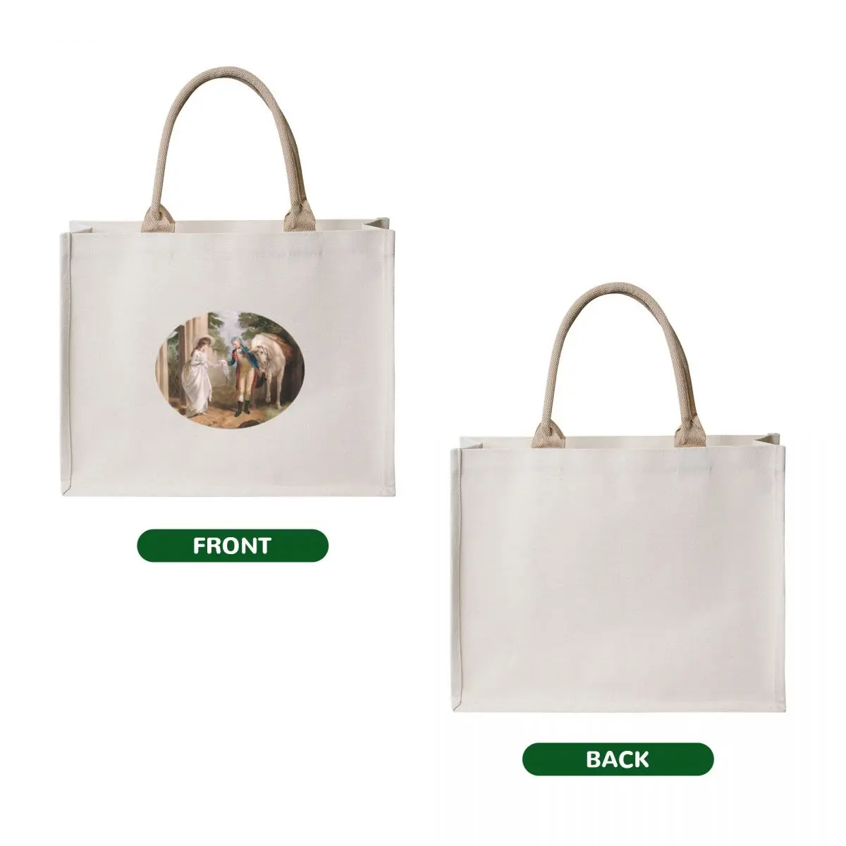 The Handkerchief Tote Bag tote bag men Customizable tote bag Canvas Canvas stote