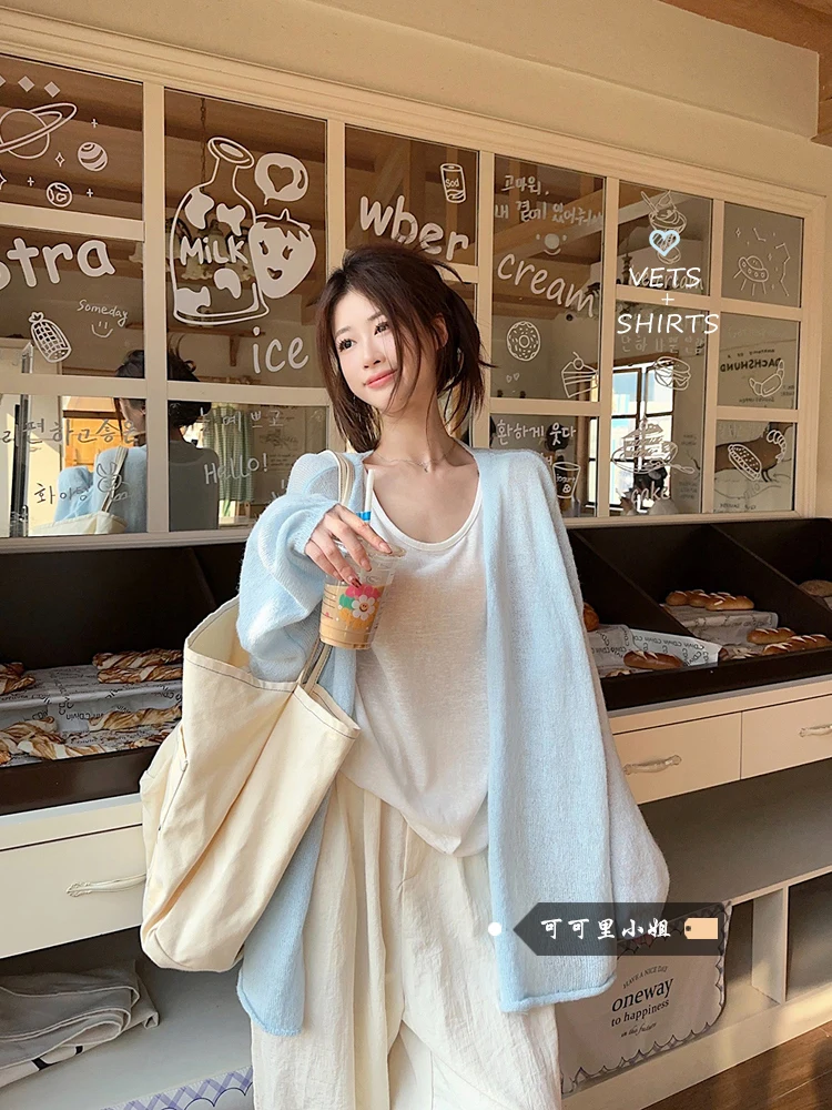 

Sweaters Jumpers Cardigans Womens Bohemios Western Style Contrast Trim Relaxed Cut Retro Outing Frontier Fashion Comfortable Ins