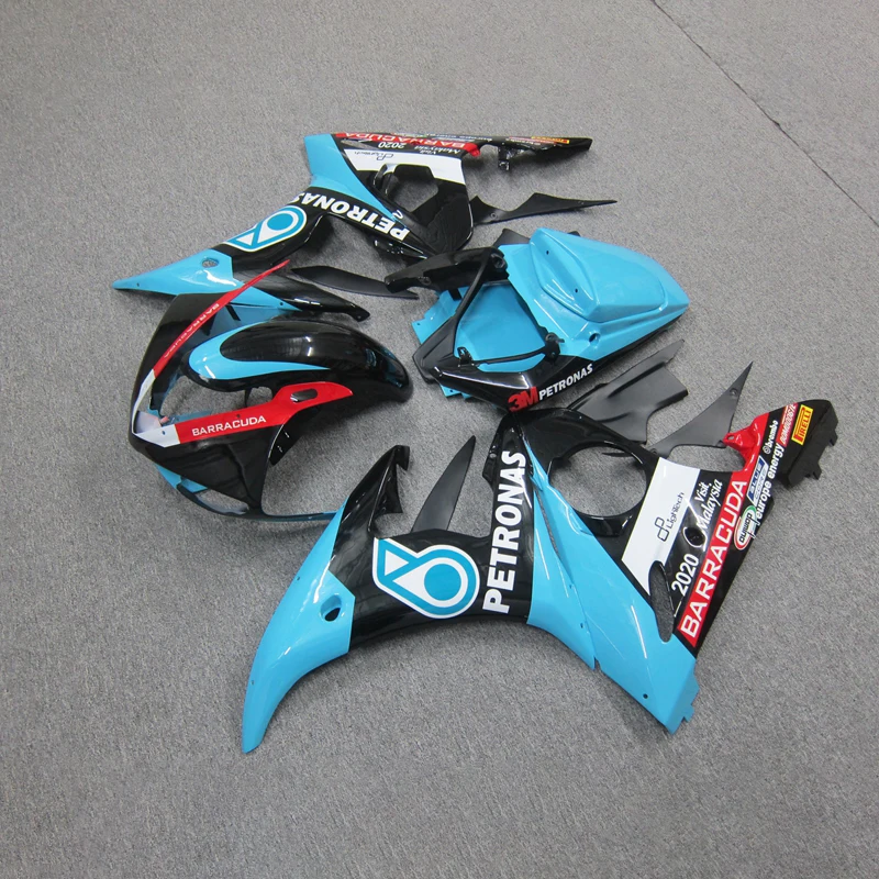 Brand New Fairings for YAMAHA R6 fairing kit 2003 2004 2005 Blue Black YZF r6 Free Custom Motorcycle Bodywork 03 04 05 YH02