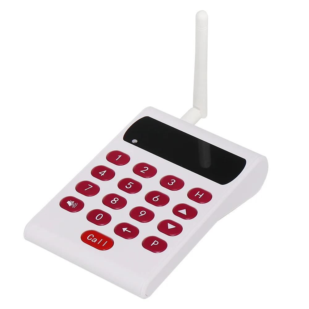 long distance wireless paging system customer waiter buzzer service waterproof calling system