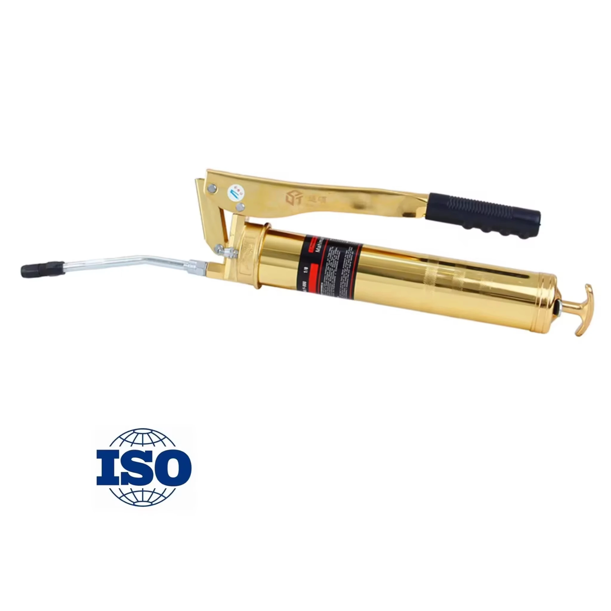 

Professional 900cc Hand Grease Gun High Pressure Aluminum Alloy Grease Manual Lubricant Dispenser Pump For Machinery Maintenance