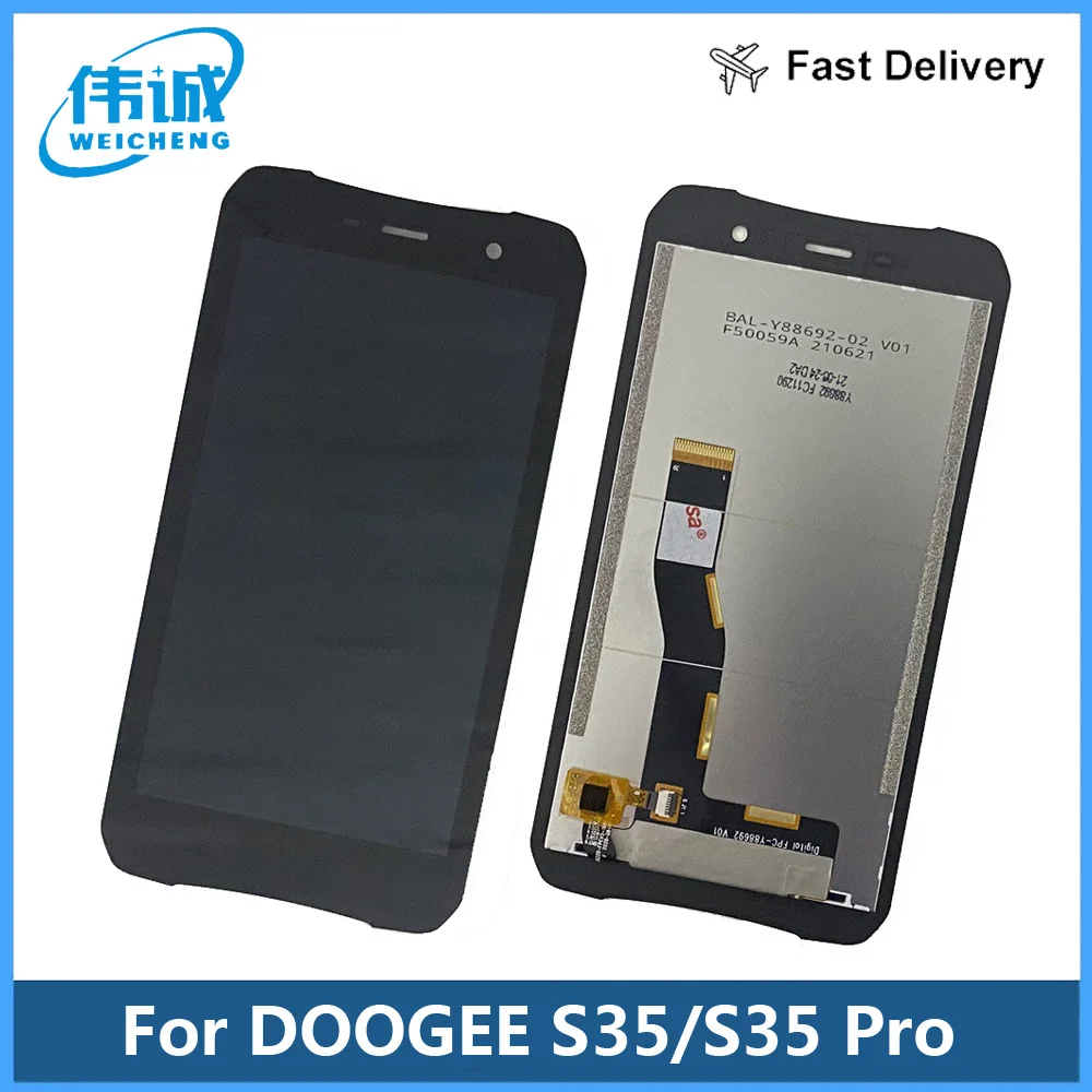 

For Original Doogee S35 Pro LCD Display +Touch Screen Digitizer Assembly Replacement Parts 5.0 inch For Doogee S35 LCD Screen