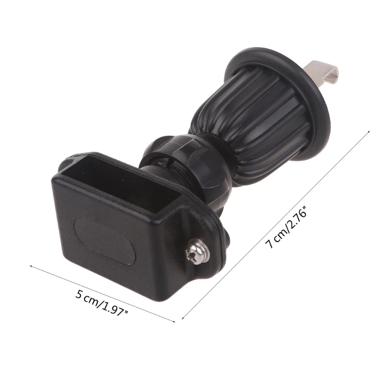 อุปกรณ์ติดตั้งในรถยนต์ที่เชื่อถือได้สำหรับเครื่องส่งรับวิทยุ ตัวยึดช่องระบายอากาศในรถยนต์