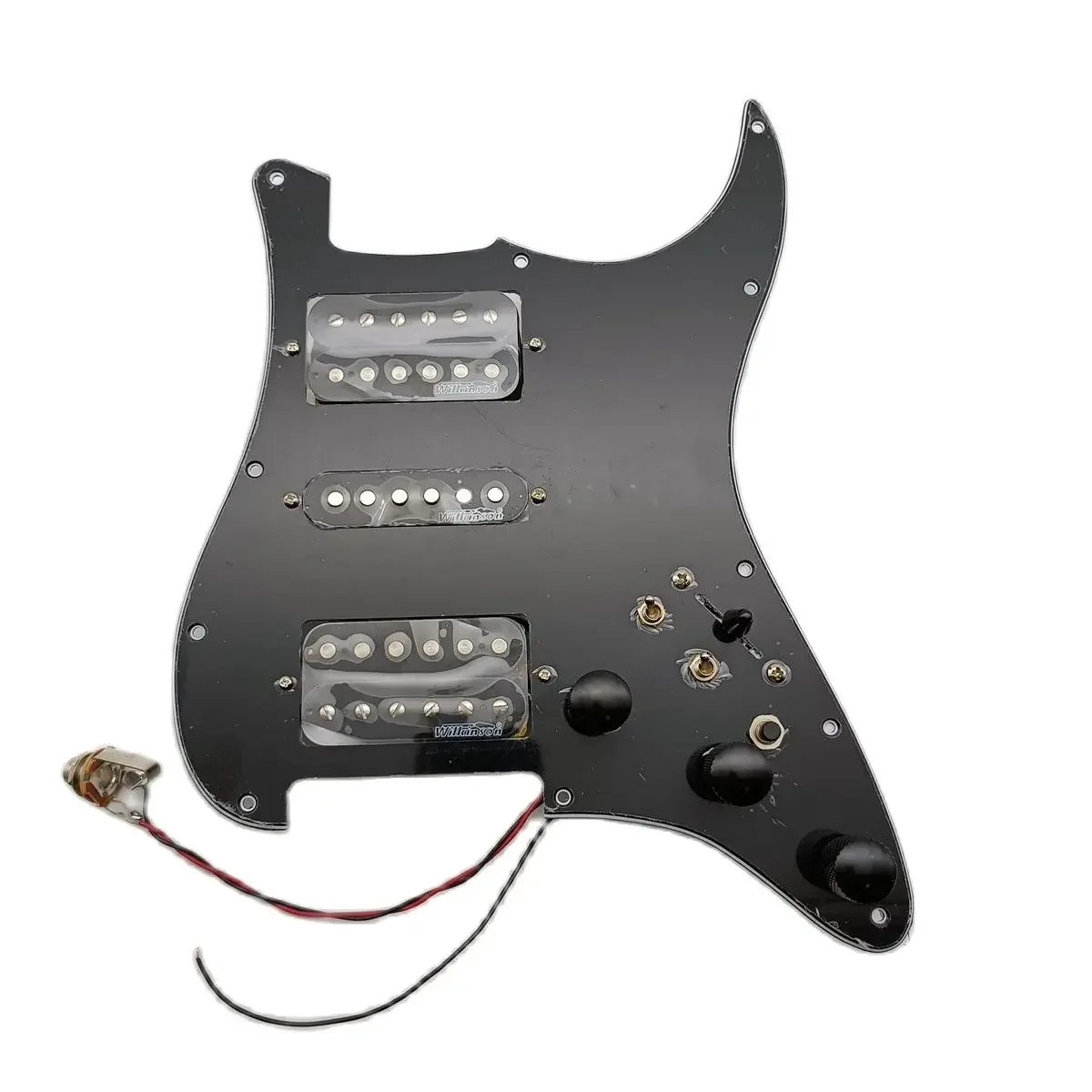 

Upgrade Loaded HSH Guitar Pickguard Set Multifunction Switch Wilkinson Alnico V Pickups 4 Single Cut Toggle Fit