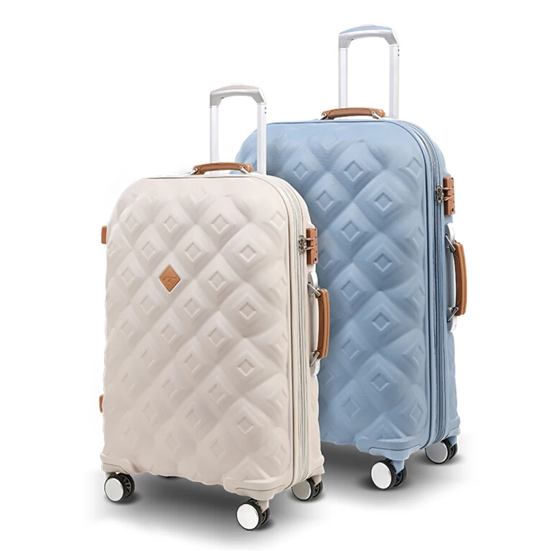 New fashion travel luggage trolley case female carry on high end large capacity British brand suitcase Male 20 