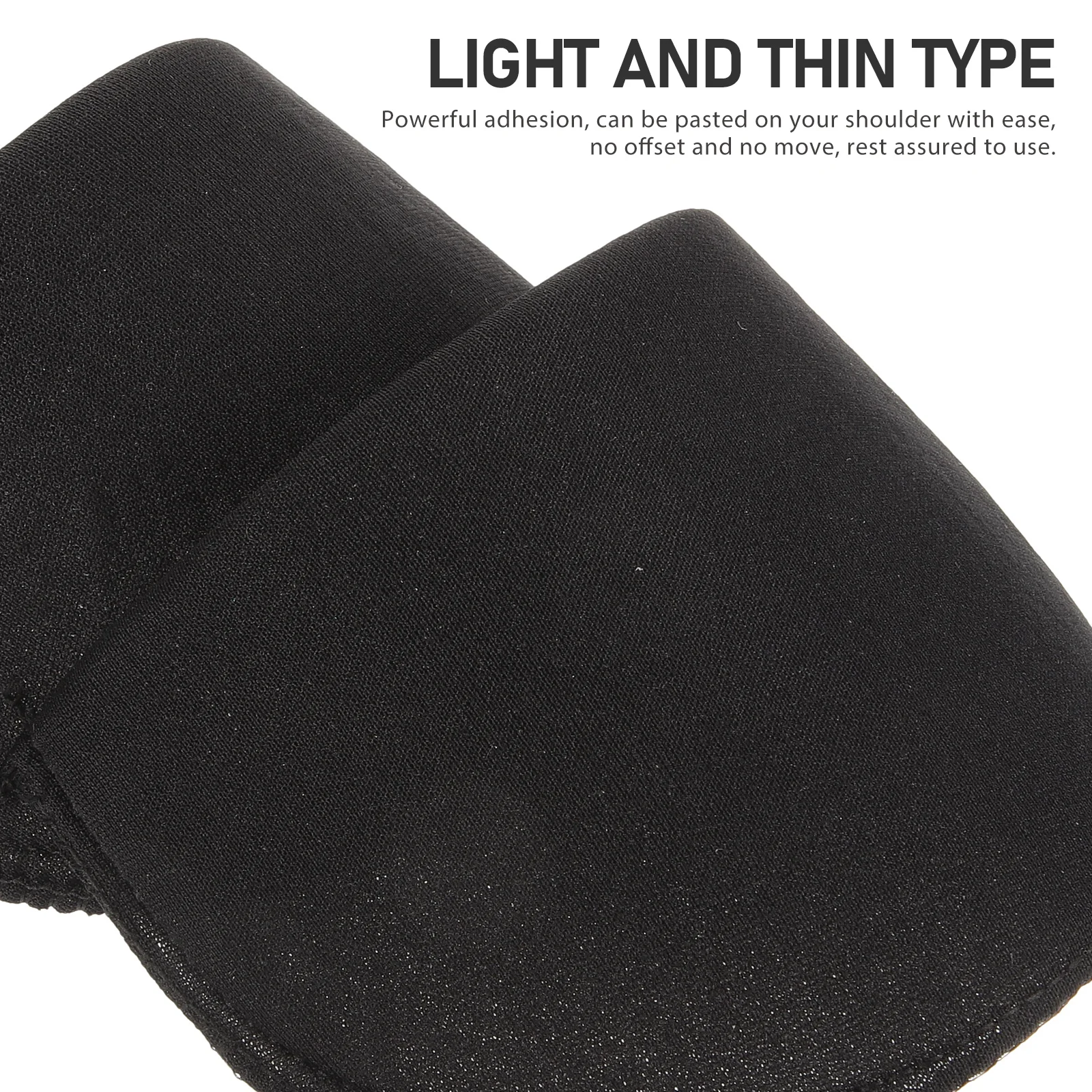 

16pcs Shoulder Pads Enhancer Invisible Nonskid Adhesive Breathable Thin Lightweight Support Women Clothing Accessory Fitness