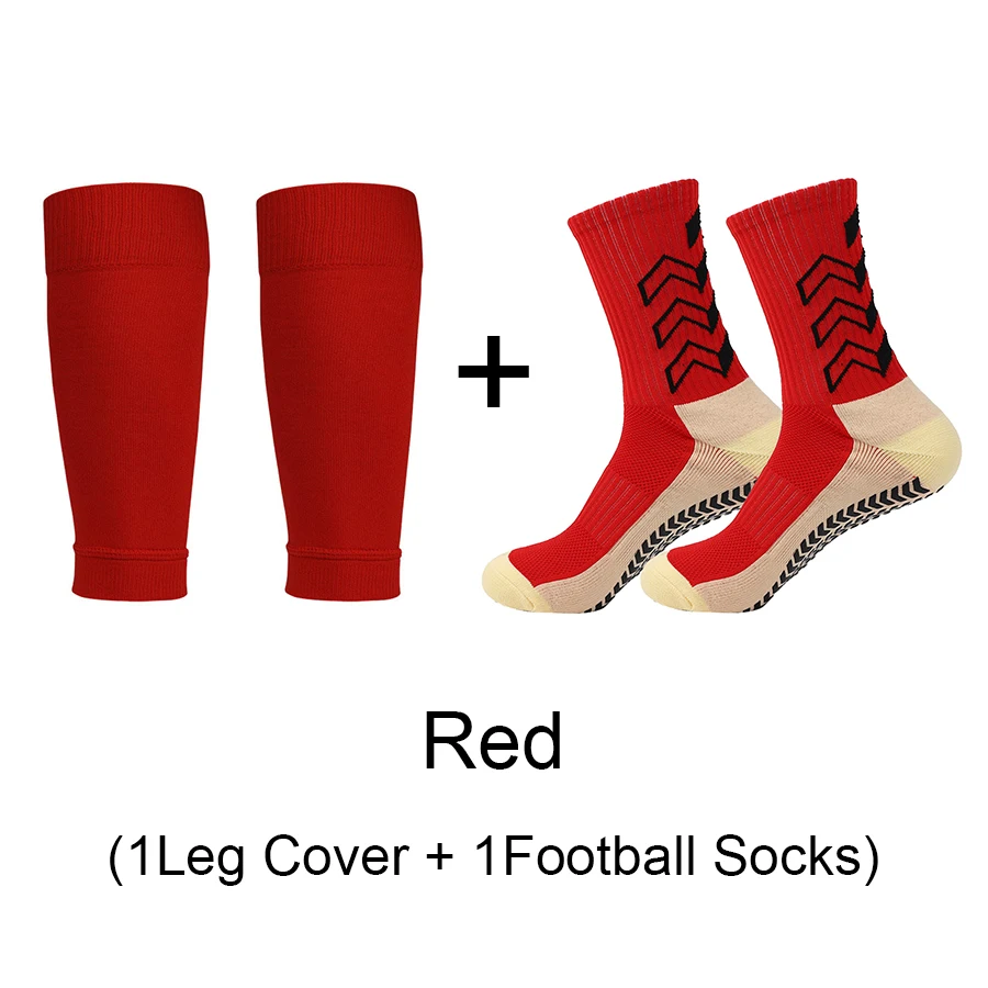 Anti-Slip of 1 Football Set Socks High Quality Soft Breathable Sports Running Cycling Hiking Soccer Socks Leg Cover