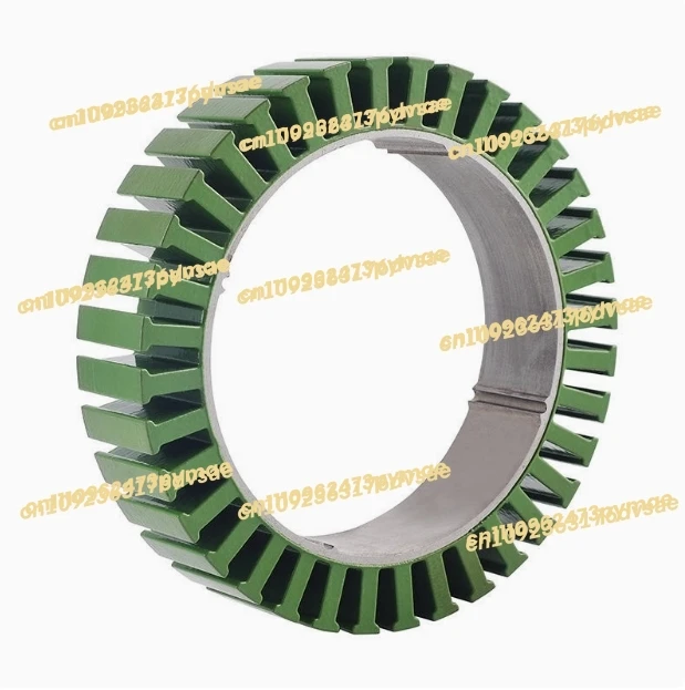 16610 Extra Large Diameter Disc DC Brushless Motor Generator Stator Core Silicon Silicon Steel Sheet 45 Slot