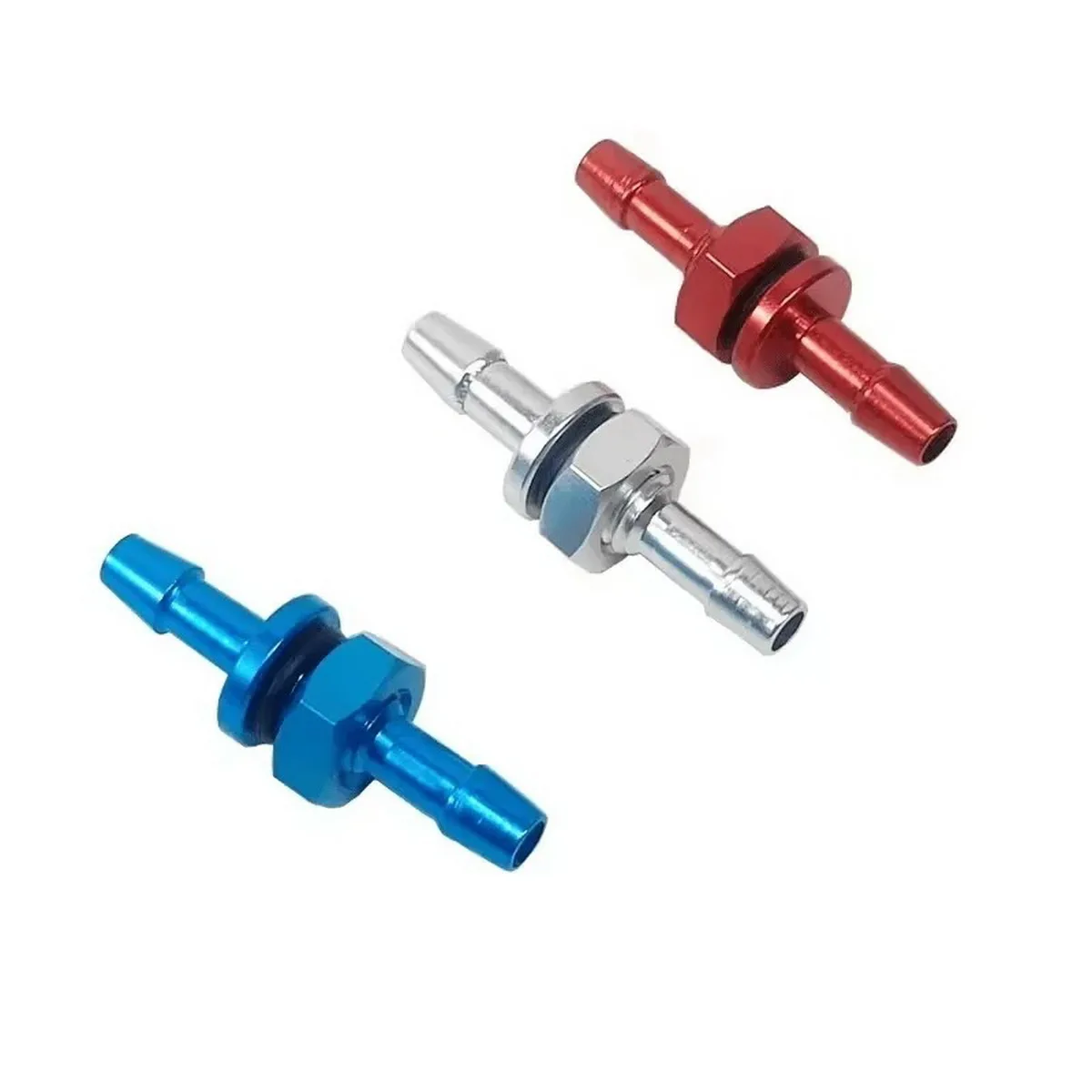 1 Piece M6 Water Nozzle Aluminum Drain Outlet Nozzle Water Cooling Nipple Faucet for RC Jet Boats DIY Connecting Accessories