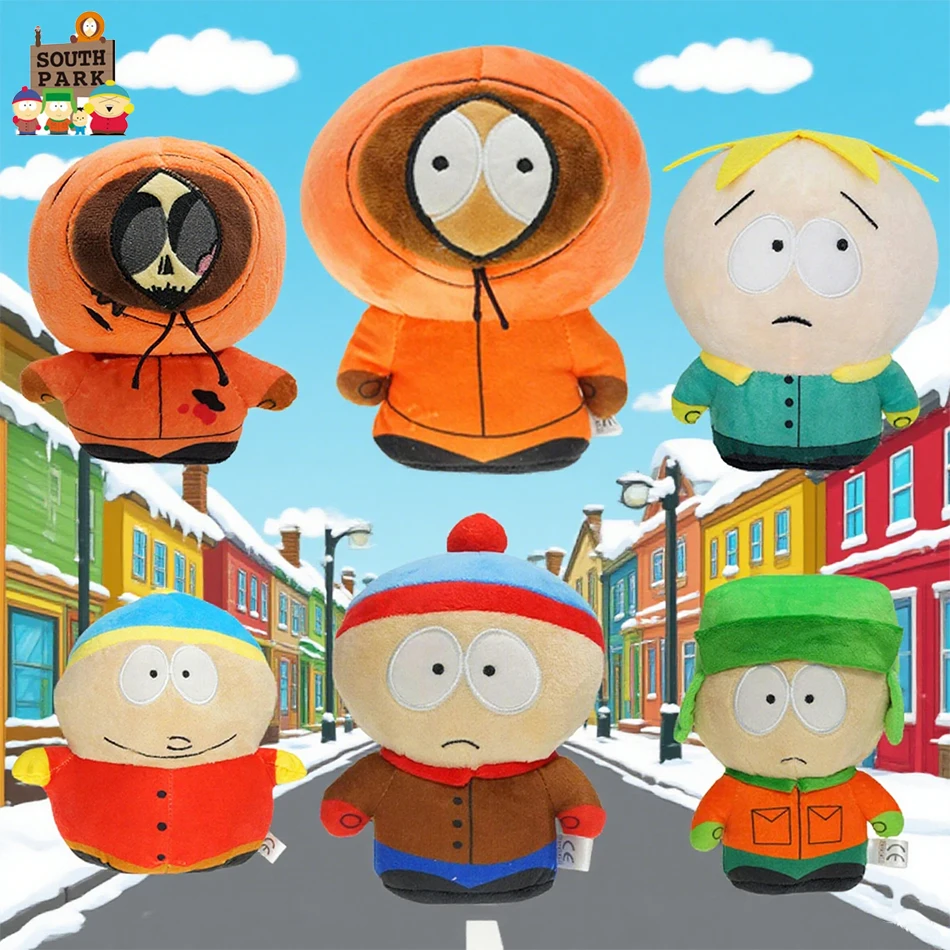 

Игрушка South Park, плюшевые куклы с героями мультфильмов, Стэн Марша Кайл Брауski, Эрик Теодор, Карман, плюшевая подушка, игрушка, детский подарок на день рождения