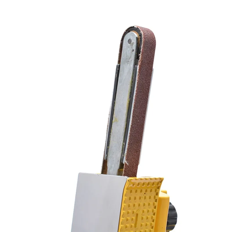 Air Powered Belt Grinder Handheld Sanding Polishing Machine - Pneumatic Belt Sander Portable