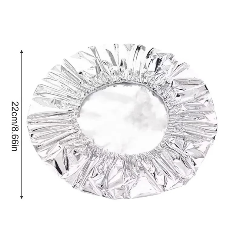 Reusable Aluminum Foil Food Warm Keep Cover 6H Heat Retention 150Pcs Set for Family Dinner Party Leftover Storage