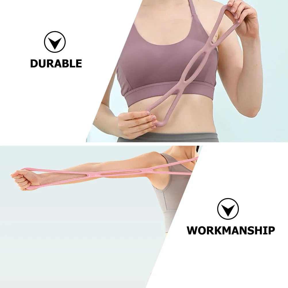 

2Pcs Fitness Resistance Bands Premium Tpe Durable Elastic Stretching Pulling Rope for Yoga Pilates Bodybuilding Training