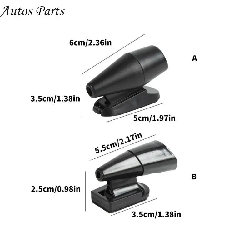 57BA صفارات تحذير الغزلان التلقائي بالموجات فوق الصوتية والرياح المنشط الغزلان تنبيه ملحقات سلامة السيارة للسلامة على الطرق
