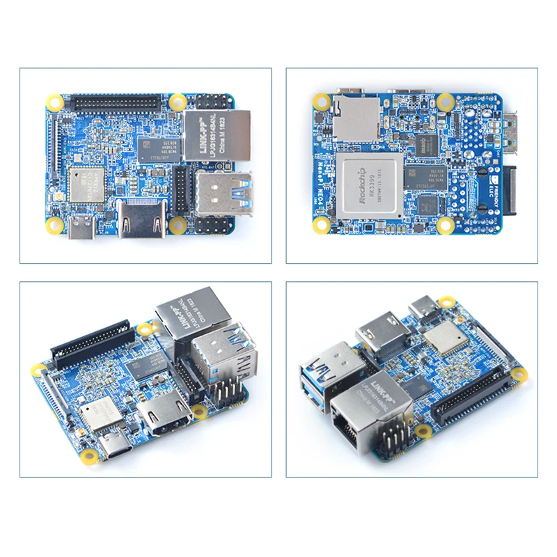 Nanopi NEO4 1GB DDR3 rockchip RK3399 an onboard wi-fi/btmodule podporuje Android ubuntu linux desktop/core/lubuntu