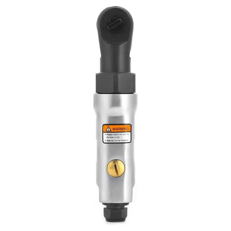 Aug. Air Ratchet Wrench 1/4In Mini Air Ratchet Wrench Forward Reverse Rotation Plastic Steel Casing, Lowvibration A