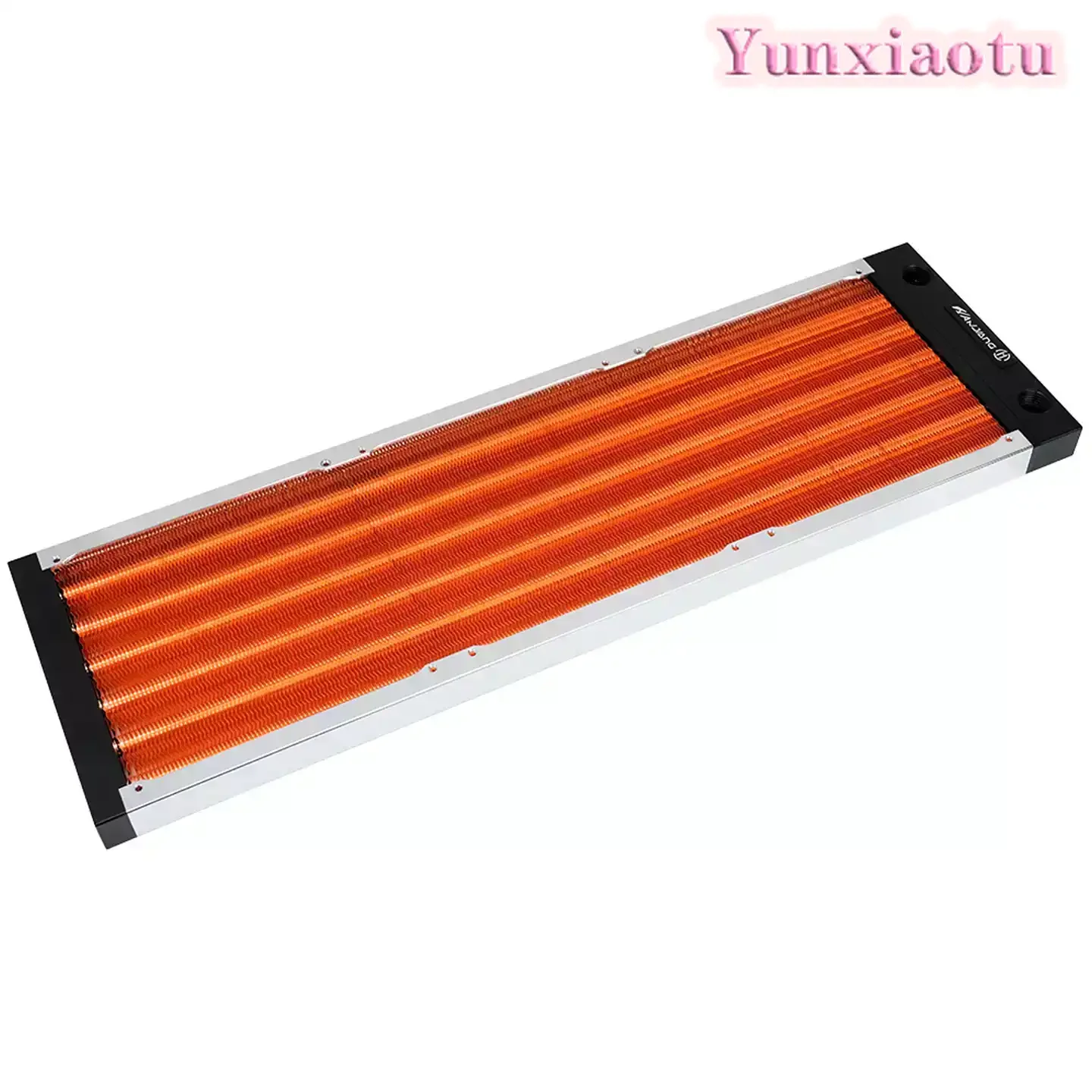 Ultra Thin 17MM Version Cold Row 120 240 360 Purple Copper A4 Chassis Split Water Cooling Heat Dissipation