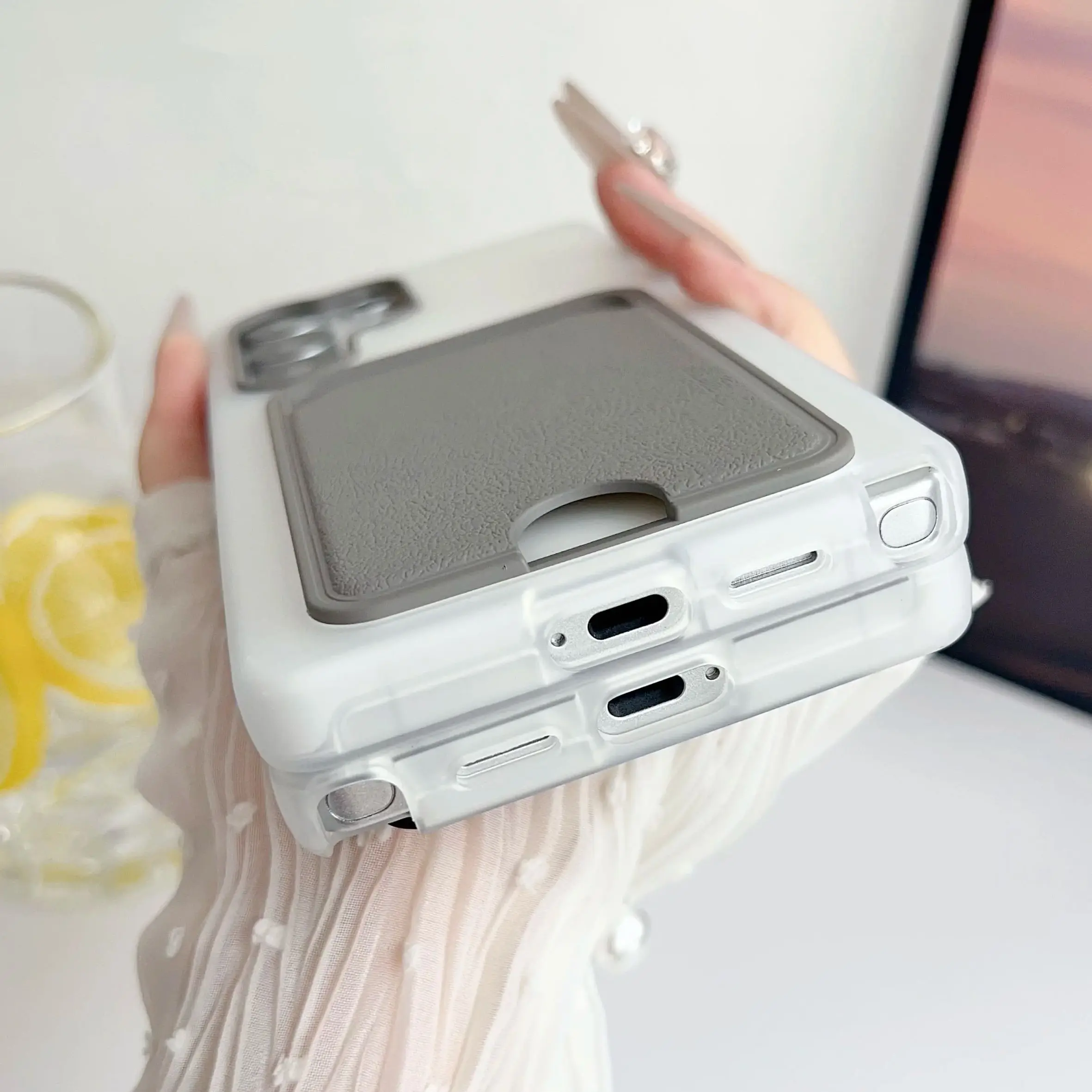 2IN1 الجلود نمط فتحة للبطاقات محفظة جراب هاتف لسامسونج غالاكسي S25 S24 S23 زائد الترا FE ماتي غطاء للحماية للصدمات #5