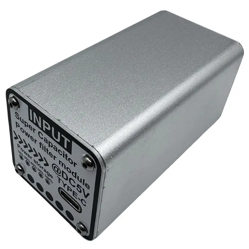 Top Deals For Raspberry Pifara Capacitor Filter 5V Type C Input/Output Multifunctional Portable Convenient Power Filter Spare Pa