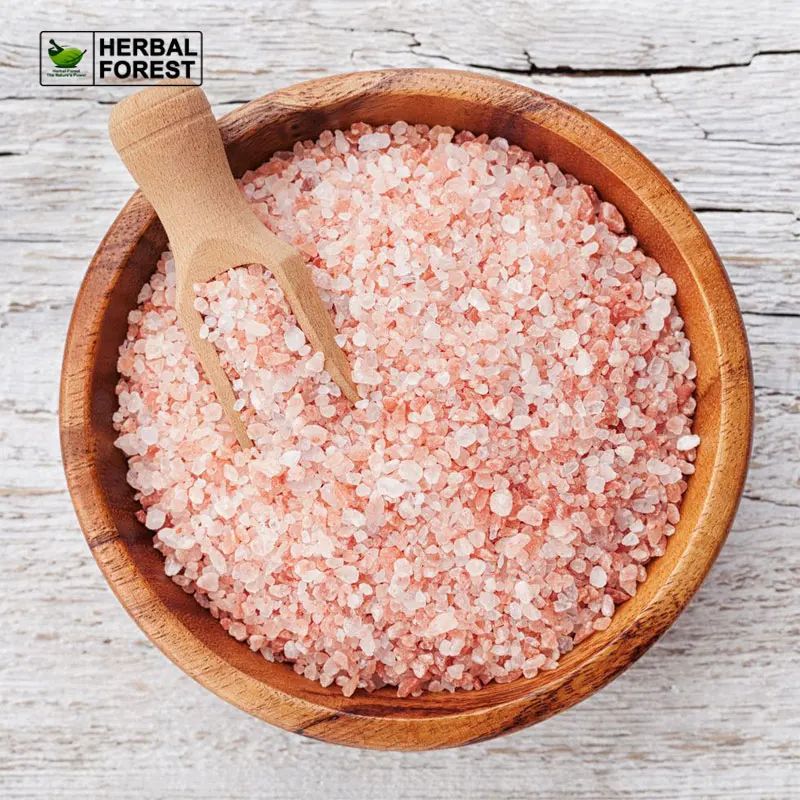 

Himalayan Pink Salt Bath Foot Salt Aromatherapy Pure Natural Organic Coarse Salt-Dark