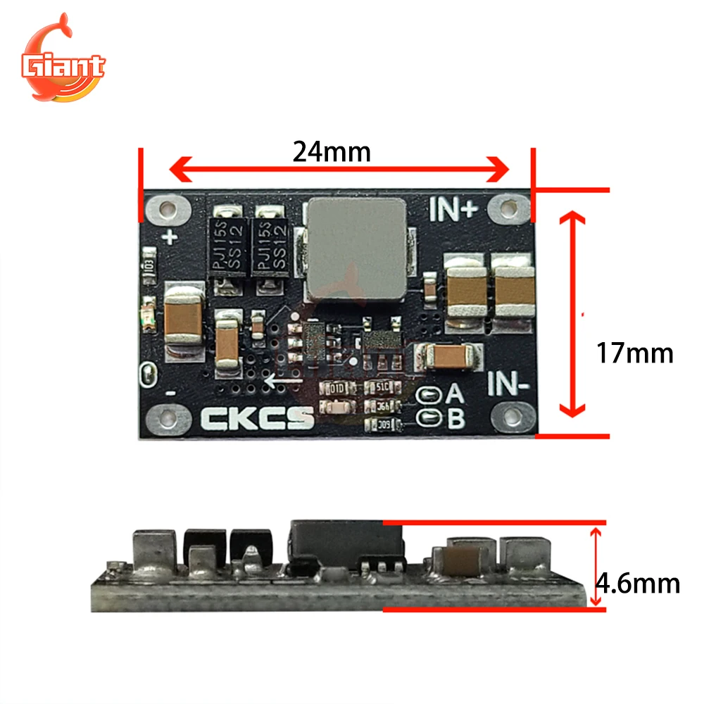 DC-DC 3-5.5V To 12V Step-up Moudle 5V/8V/9V/12V PCB Boost Converter Board Adjustable Voltage Regulator Power Supply Module