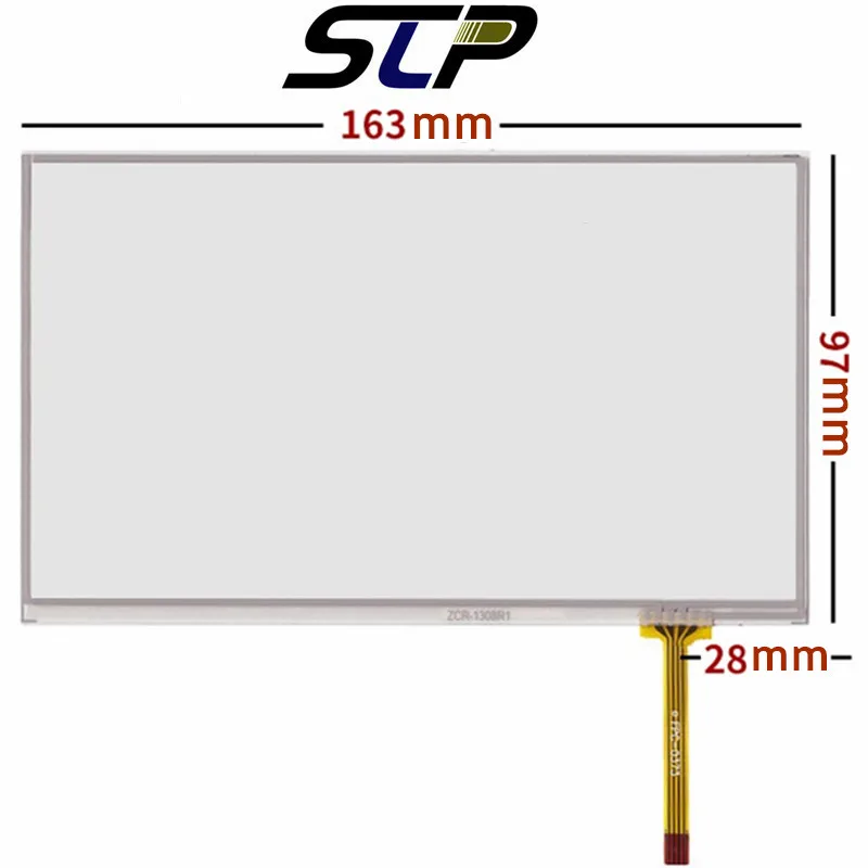 Touch Screen for Gome B08S Tablet, PC Resistance, Handwritten Touch Panel, Glass Digitizer, 163mm * 97mm