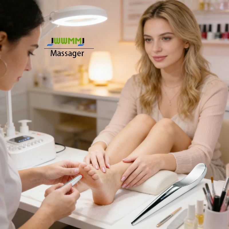 

1 шт. инструмент для массажа Гуаша, инструмент для скребка из нержавеющей стали для обновления мягких тканей, материалы для физиотерапии, используется для задних ног