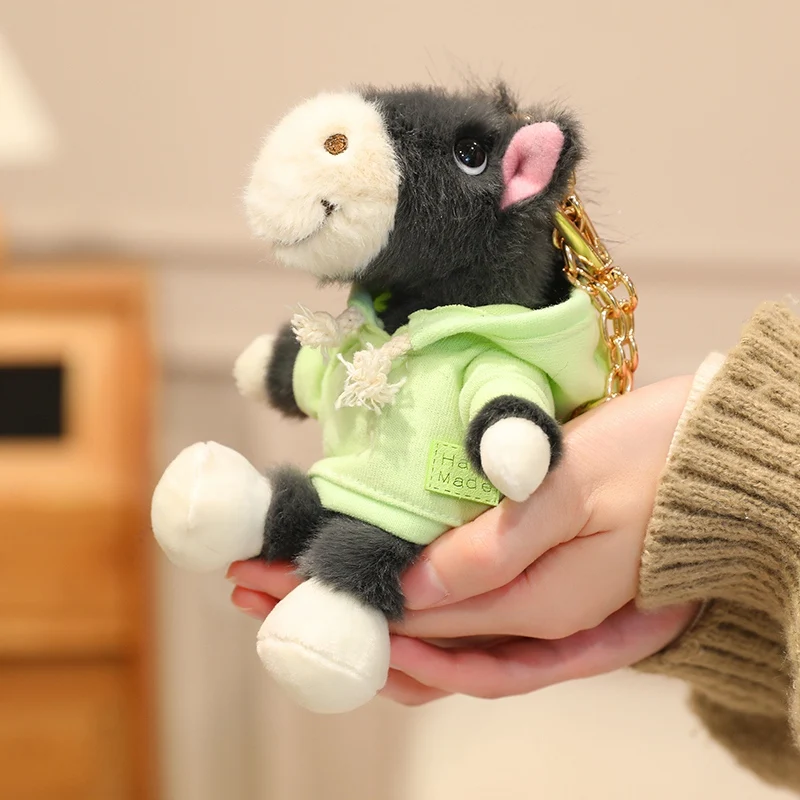 

16cm Cute Cartoon Horse Plush Pendant, Adorable Stuffed Animal Keychain, Kawaii Doll, Perfect Birthday & Festival Gifts for Kids