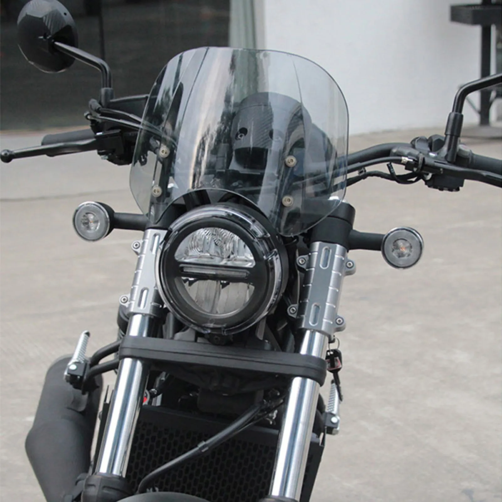 

Windshield Windscreen Deflector For HONDA Rebel 300/500 CMX 2017-2023