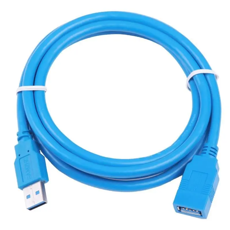 Cable de extensión USB 3,0 macho a hembra, adaptador de Cable M/F, transferencia de datos de súper velocidad, transmisión de carga, conexión de