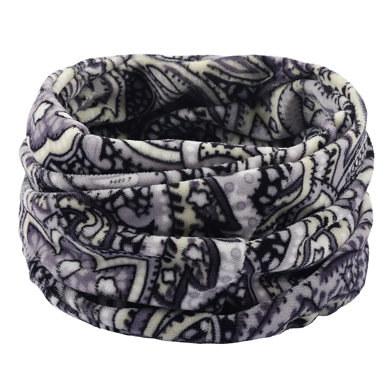 Bufanda de punto con estampado de leopardo para hombre y mujer, Bandana con estampado de leopardo, cálida, para el cuello, chal, invierno y otoño