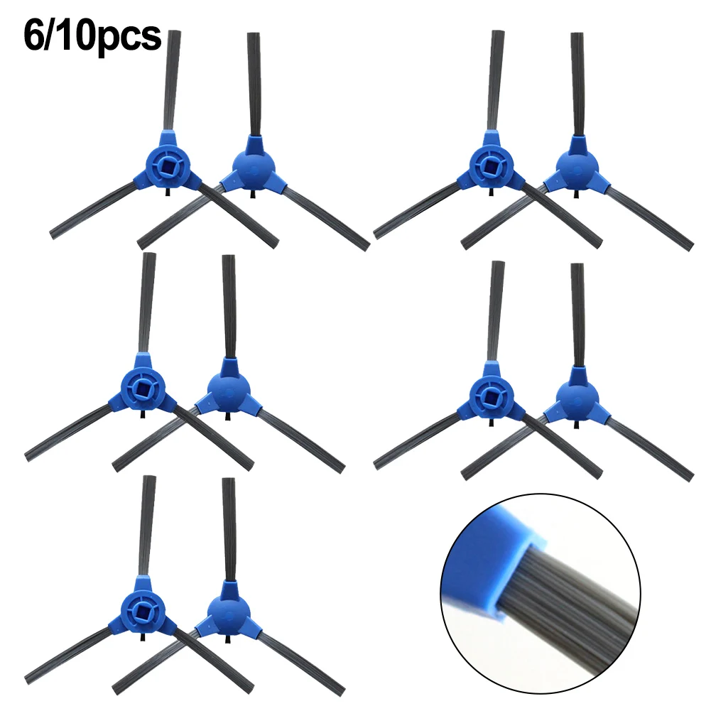 6/10Pcs Side Brushes Parts For Solac Lucid I10 Robot Vacuums Cleaner Replacement Home Appliance Robot Sweeper Spare Part