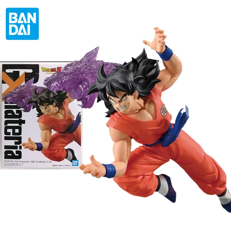 

Bandai Original Dragon Ball Anime Figure G×materia Yamcha Action Figure Toys for Kids Gift Collectible Model Ornaments Dolls