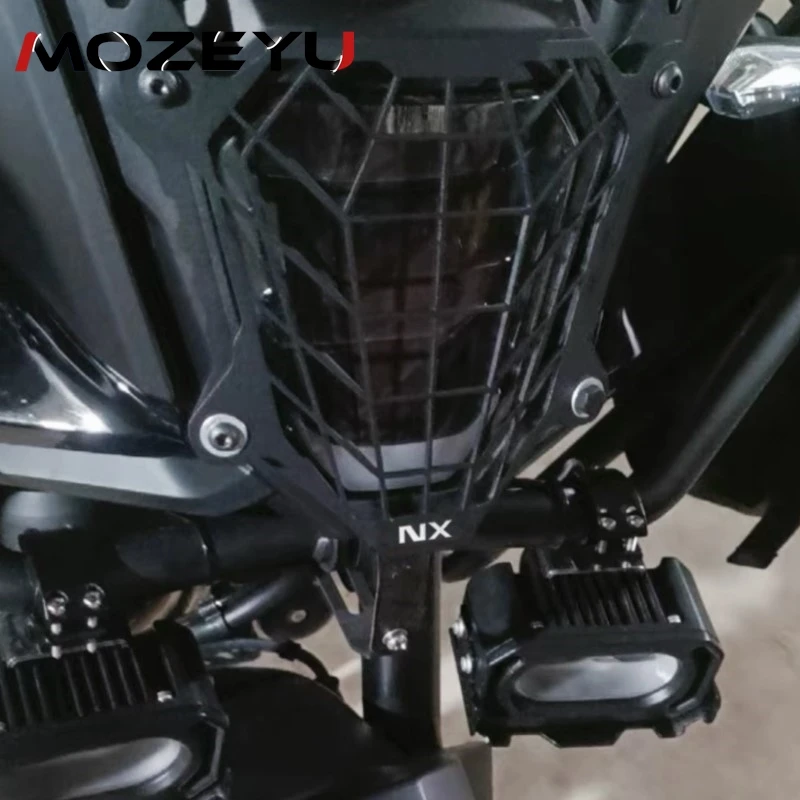 For Honda NX400 NX500 2025 2026 Front Headlight Grille Guard NX 400 500 2023 2024 Light Cover Protection Motorcycle Accessories - Image 2