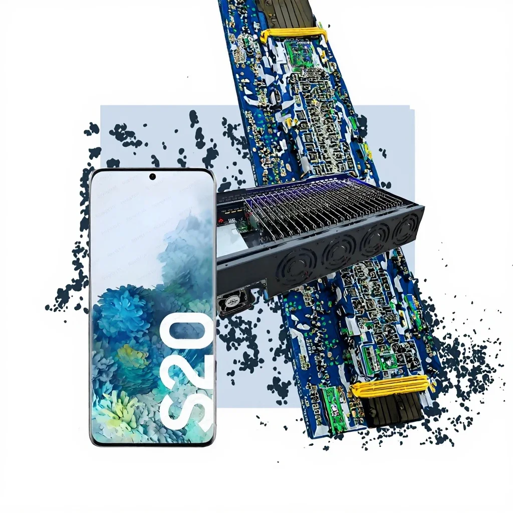 Used S22 mobile phone main board equipment agricultural system software compatible 64GB memory
