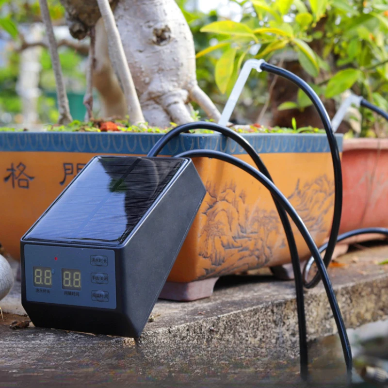 Solar charging storage pump Lazy flower watering device