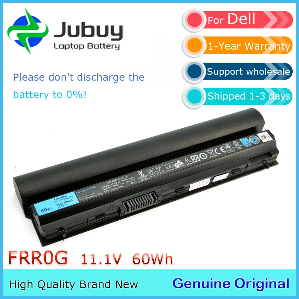 FRR0G 11.1V 60Wh Original Laptop Battery for Dell Latitude E6220 E6230 XFR E6330 E6430S E6120