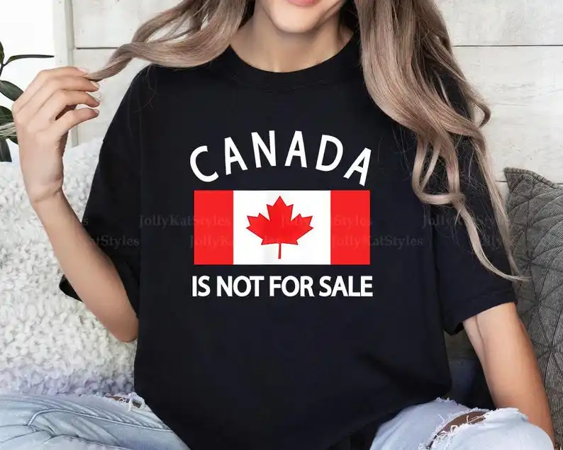 Canada Is Not For Sale Shirt, Elbows Up Canada Tee, Canadian Pride T-Shirt, Gift For Canadians, Canadian Shirt