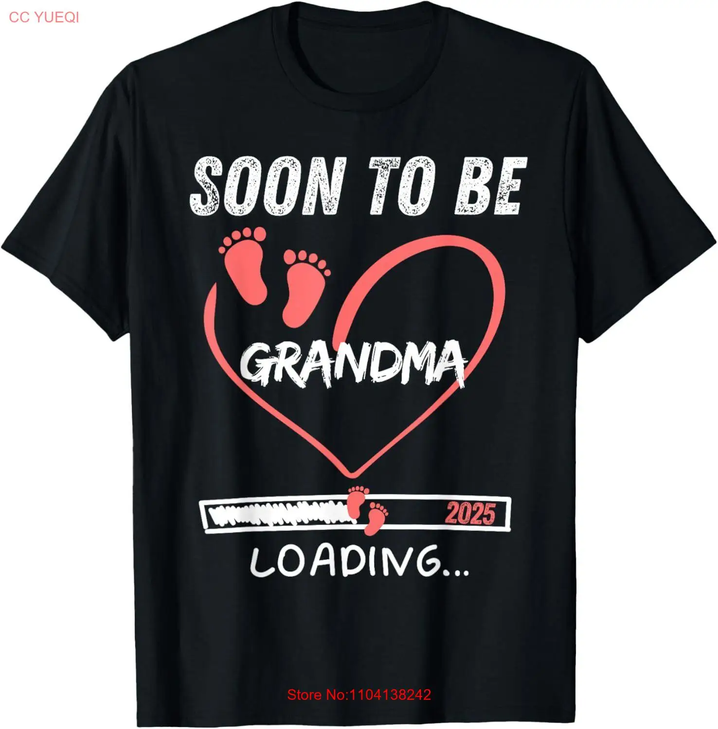 

Soon To Be Grandma Loading 2025 Family Baby Announcement T-Shirt Hoodie