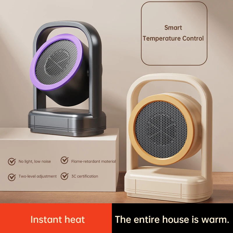 Desktop Heater Electric Heater Hot Air Blower Portable Heater Mini Energy Saving for Office Room Dormitory Home Appliance Warmer