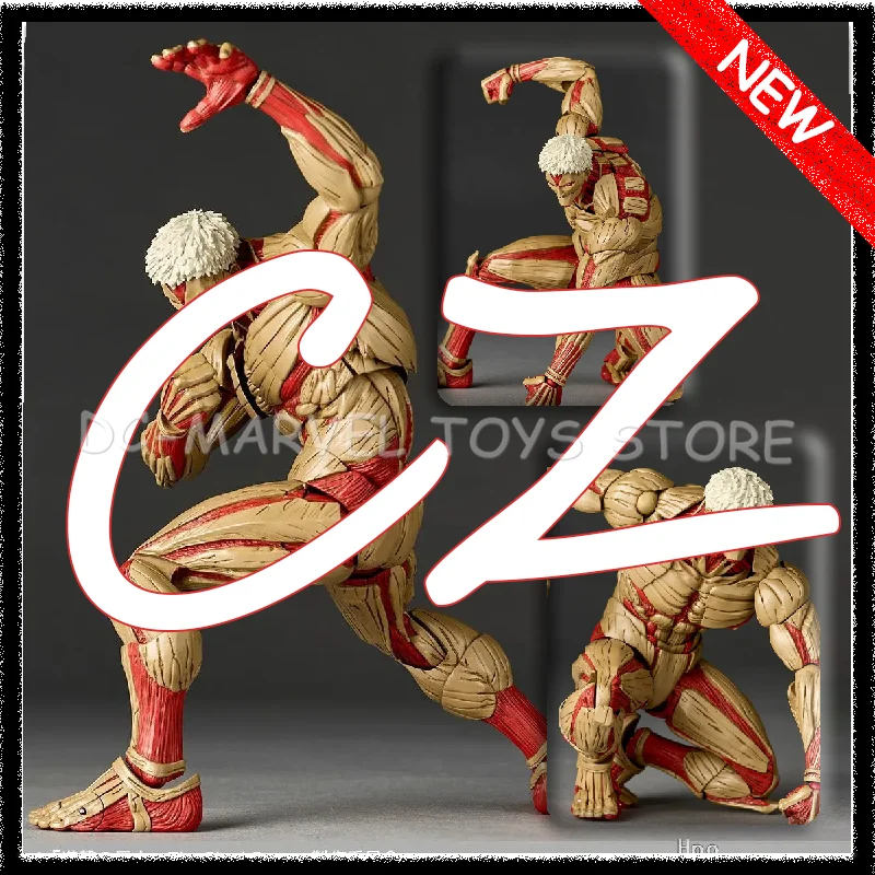 CZ usine attaque sur Titan Reiner Braun incroyable Yamaguchi Revoltech blindé Titan Reiner Braun Ko Anime figurines modèle jouet
