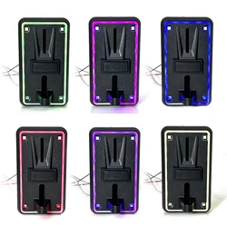 Led Multi Coin Selector Acceptor JY With Light Black Panel Electronic Programmable For Arcade Vending Machine/Massage Chair