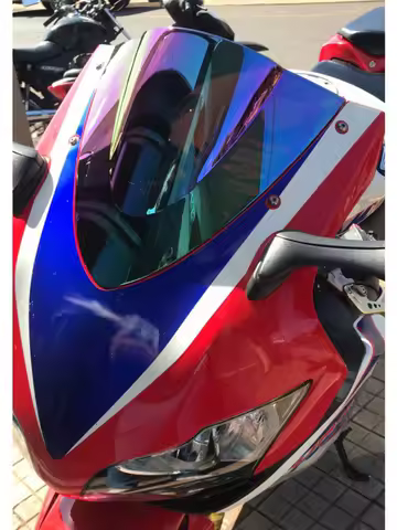 Motorcycle Double Bubble Windshield WindScreen For 2008 2009 2010 2011 Honda CBR1000RR CBR 1000RR CBR1000 CBR 1000 RR 09 Black