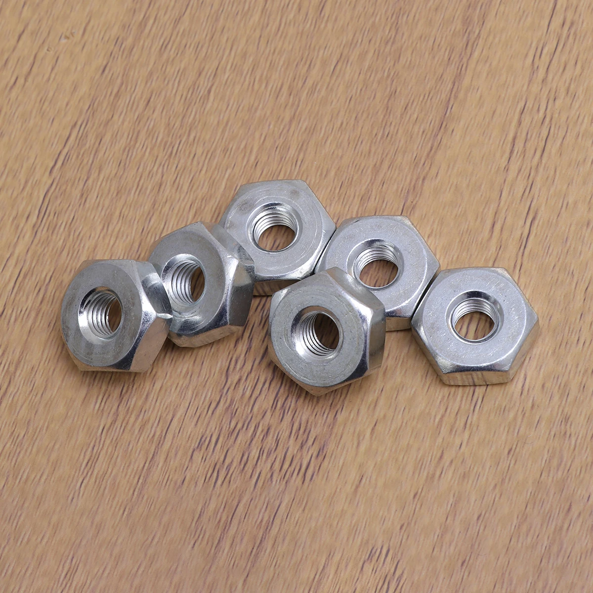 

6pcs M8 Bar Nuts Replacement Chainsaw Guide Plate Hardened Steel Durable Auto Parts Sprocket Cover Nuts For Chainsaw Not