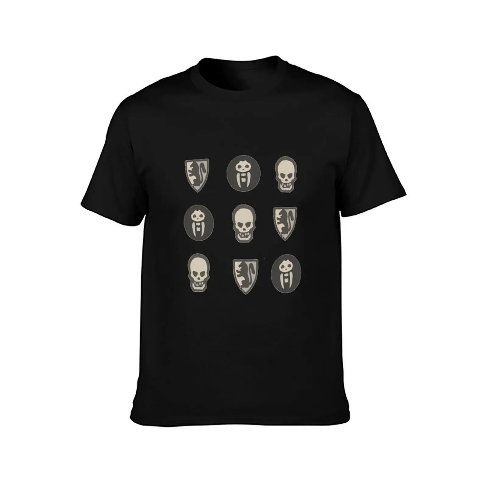 Hero Quest Dice's T-Shirt Basic Plain Short Sleeve Crew Neck Tee
