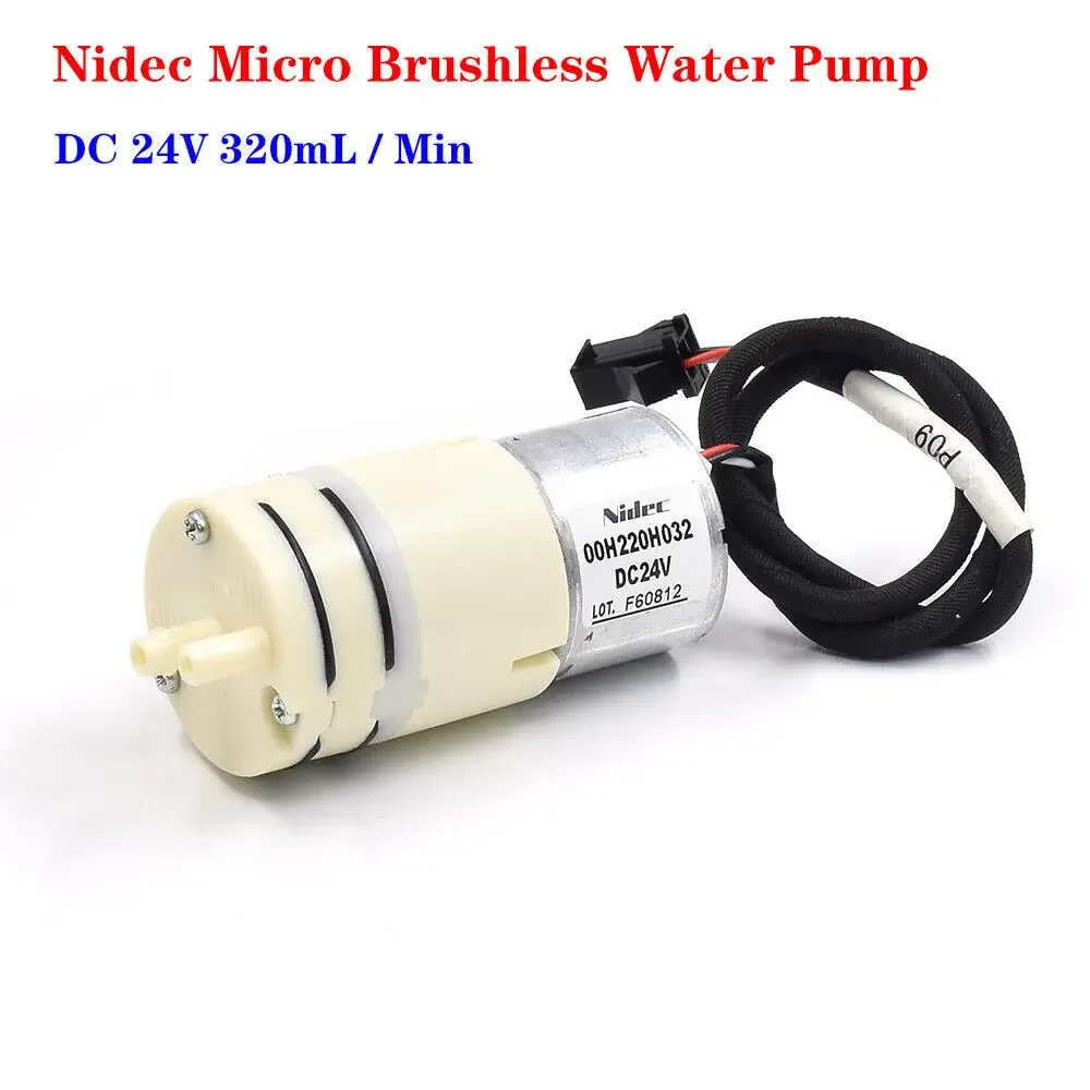 DC 24V Nidec 00H220H032 Mini Mute Brushless Motor Suction Water Pump PWM Control