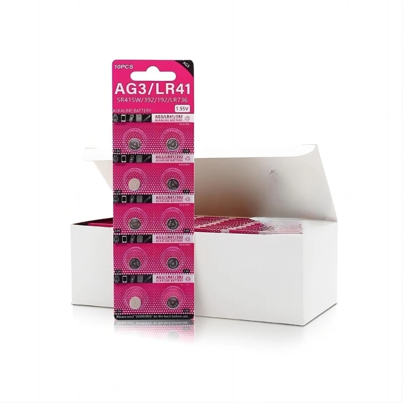 AG3 Cell Coin 1.55V Button Batteries LR41 SR41 192 392 Cells