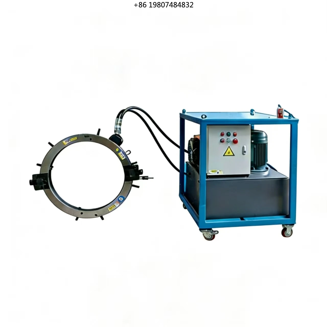 Steel Pipes OD Mounted 3-48 Inch 110V/220V/380V New Industrial Motorized Pipe Cutting Beveling Machine for